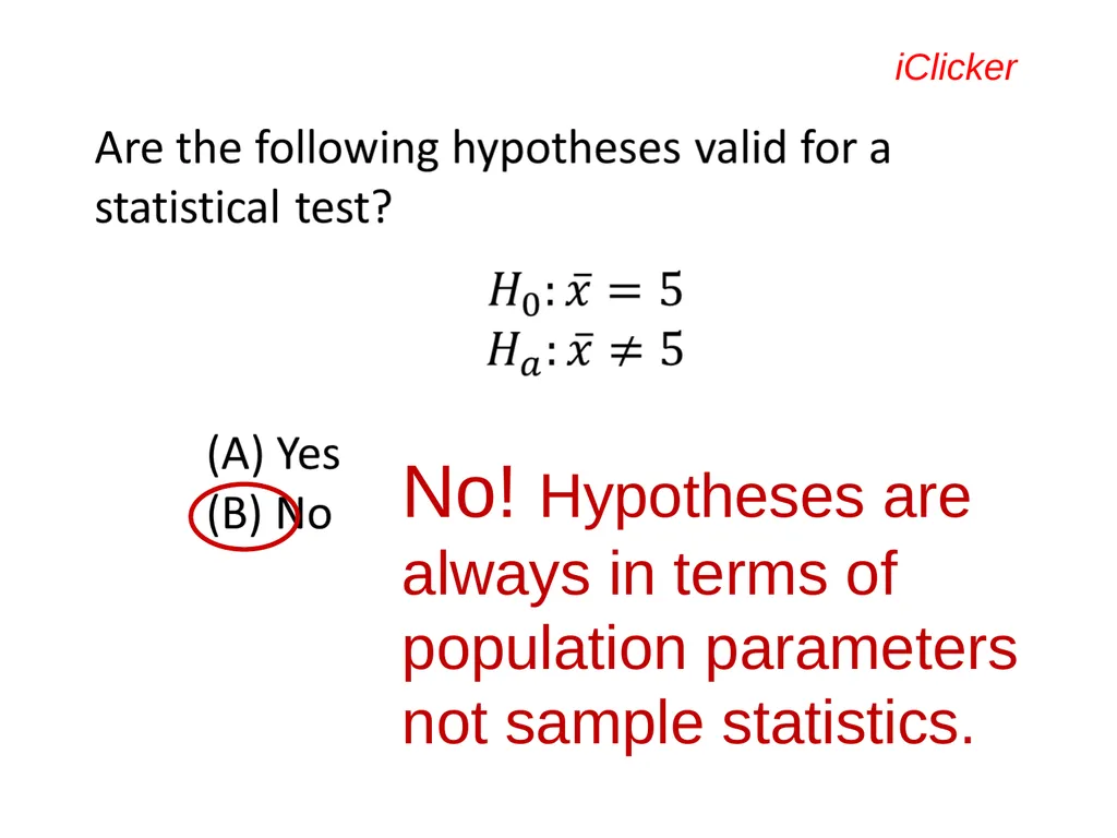 Engaging the Students: Using Clickers in Math - slide 78 of 142