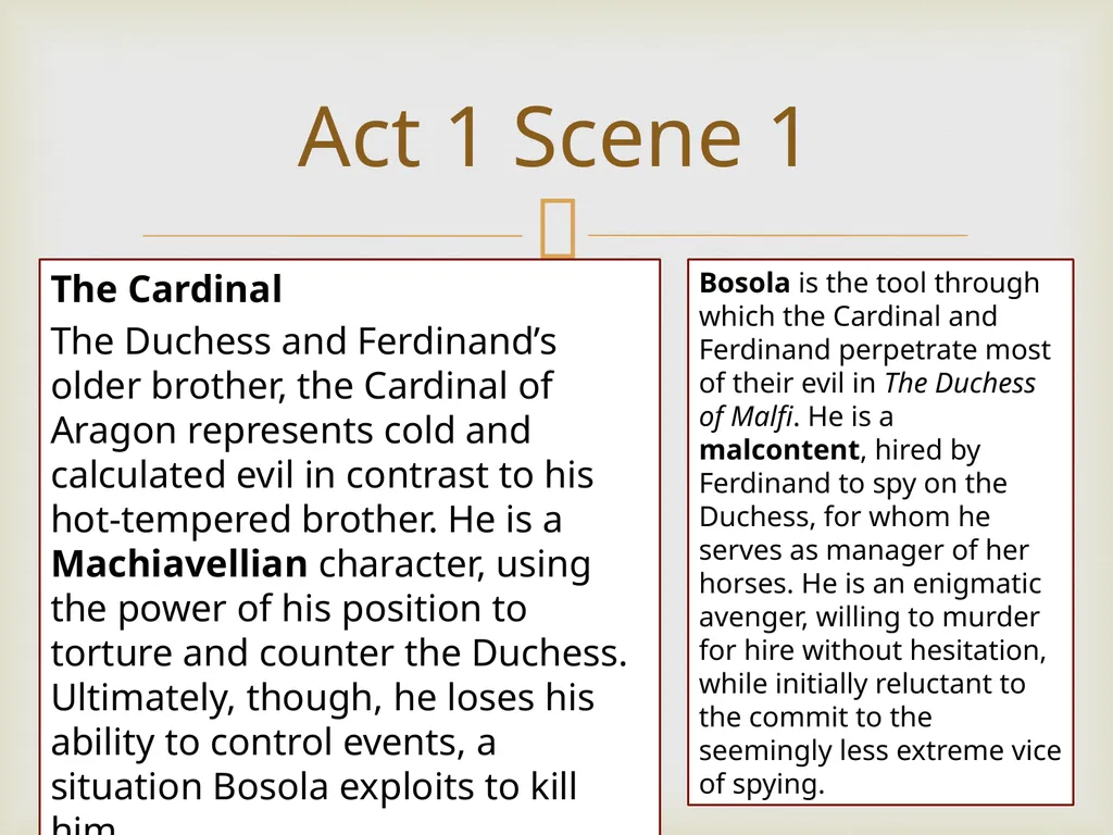 Jacobean Revenge Tragedy Lesson 4 LO: To explore - slide 3 of 12