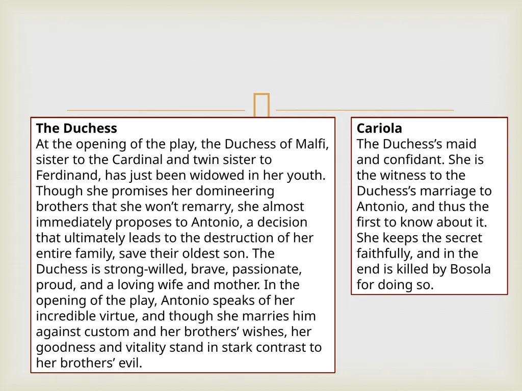 Jacobean Revenge Tragedy Lesson 4 LO: To explore - slide 9 of 12
