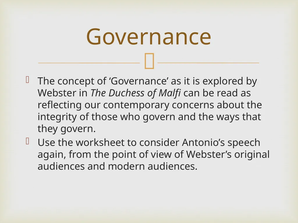 Jacobean Revenge Tragedy Lesson 4 LO: To explore - slide 6 of 12
