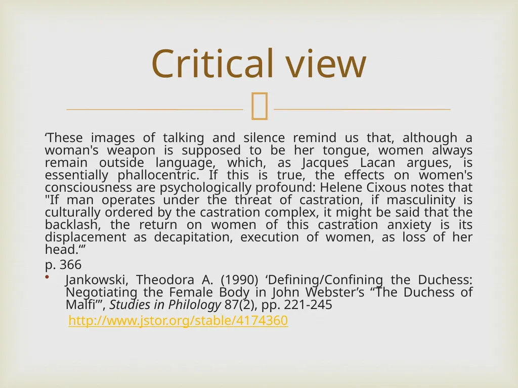 Jacobean Revenge Tragedy Lesson 4 LO: To explore - slide 10 of 12