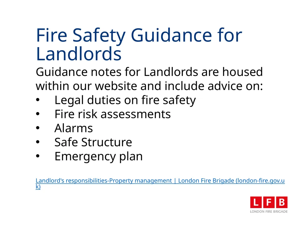 LFB Charge Safe Campaign 5th July 2023 Aim To - slide 11 of 13