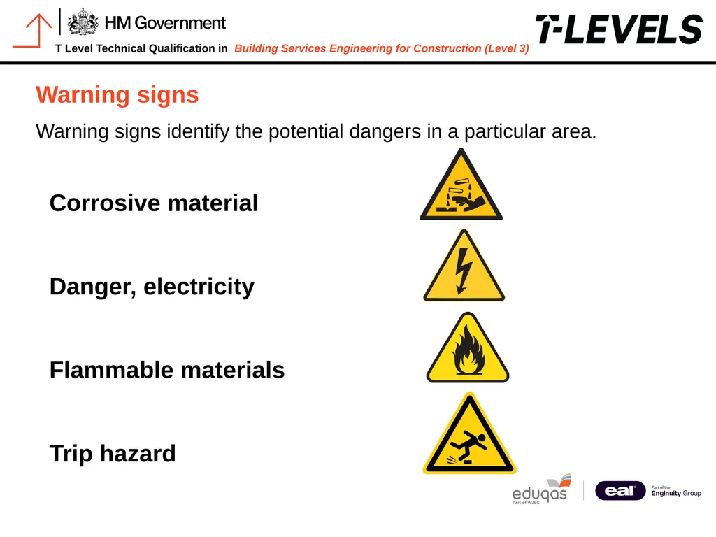 PowerPoint 14: Warning signs PowerPoint - slide 6 of 20