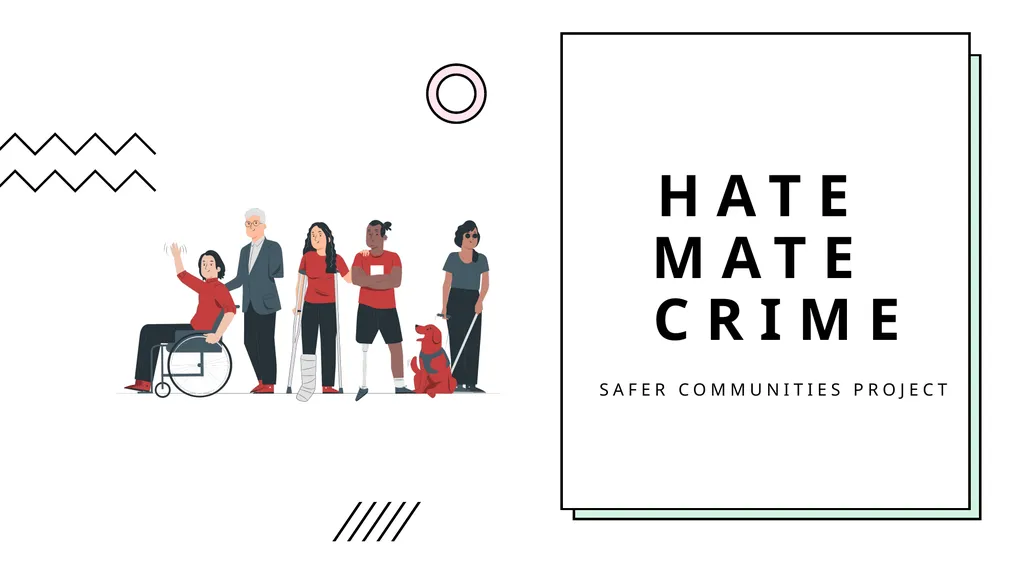 Hate Mate Crime Safer Communities Project Contents - slide 1 of 15