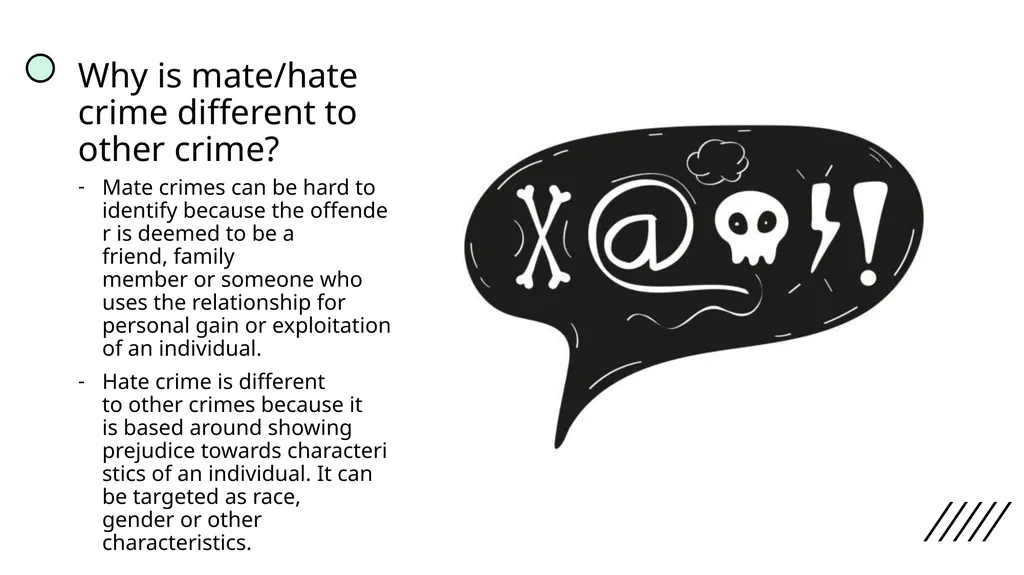 Hate Mate Crime Safer Communities Project Contents - slide 13 of 15