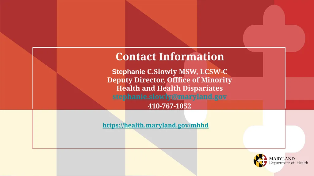 Implicit Bias Training 2018 MD MIECHV Conference - slide 20 of 20