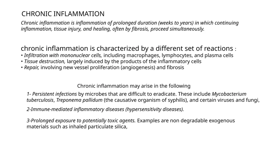 Inflammation Inflammation is a protective response - slide 12 of 15