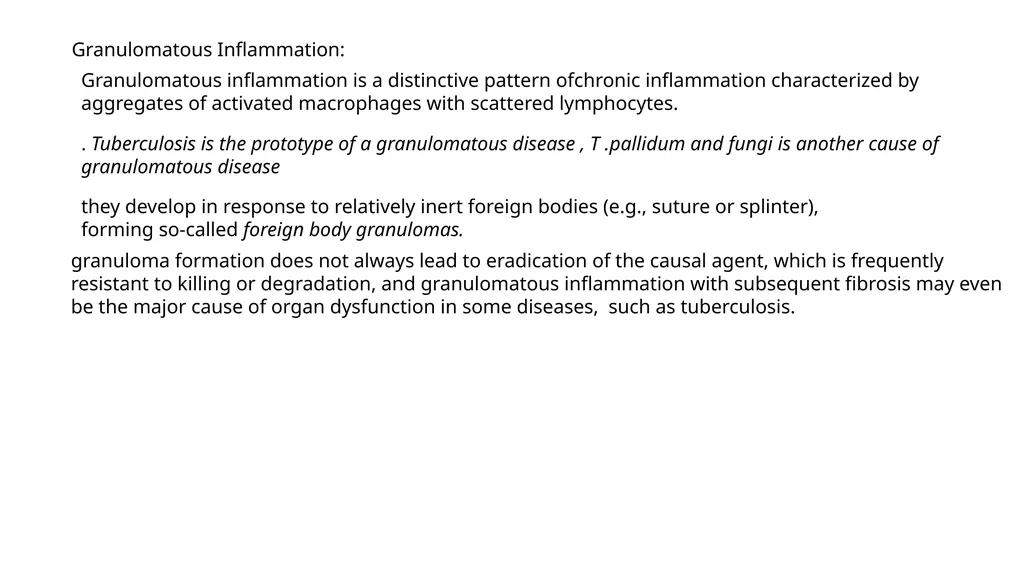 Inflammation Inflammation is a protective response - slide 13 of 15