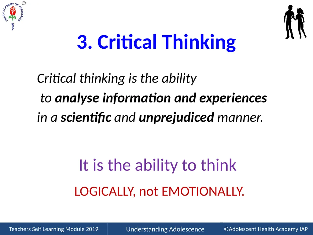 Life Skills Education Please read the article on - slide 13 of 42
