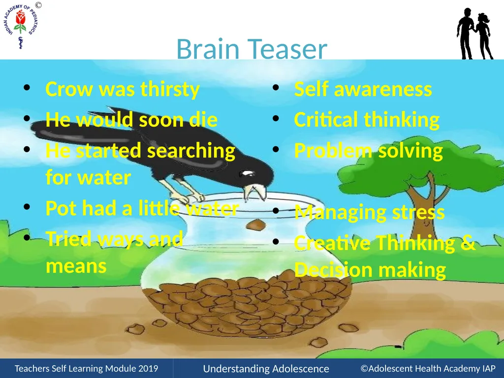 Life Skills Education Please read the article on - slide 41 of 42