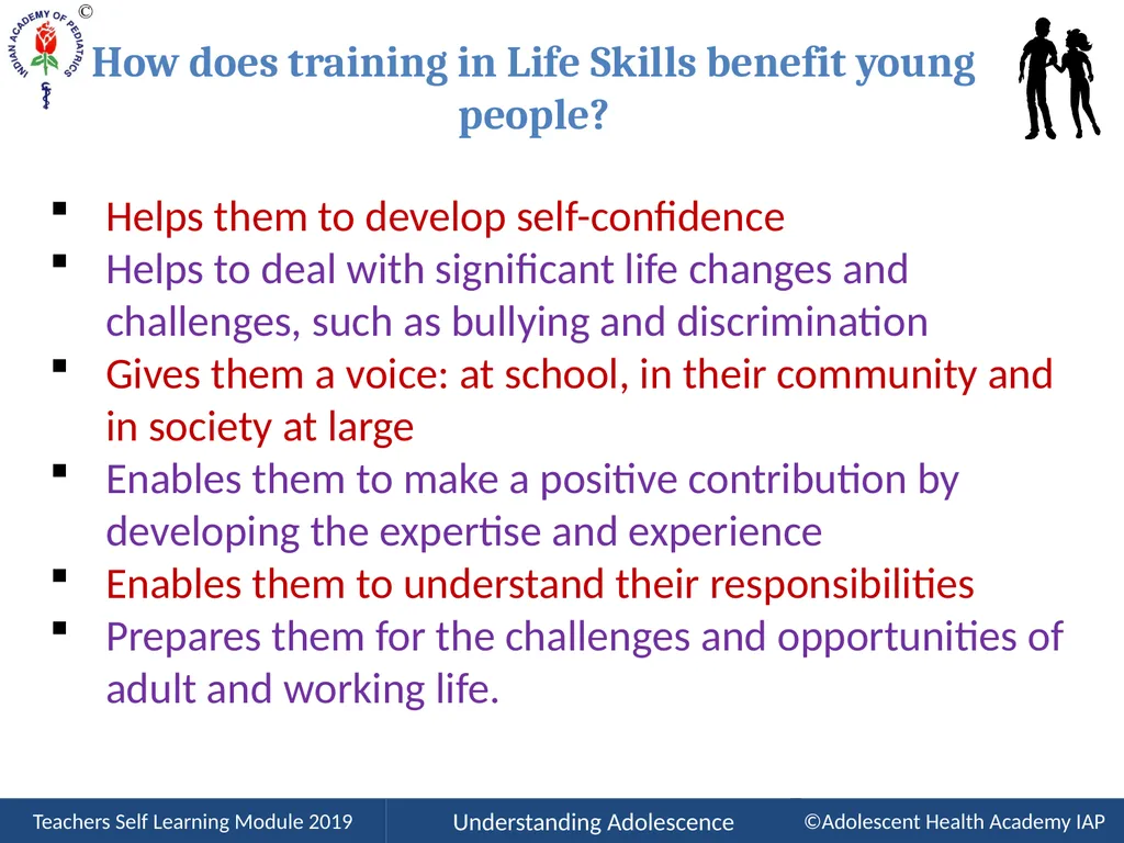 Life Skills Education Please read the article on - slide 5 of 42