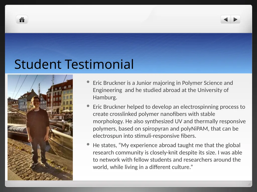 Research Abroad Opportunities Research Abroad - slide 19 of 22