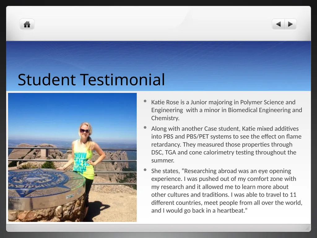Research Abroad Opportunities Research Abroad - slide 20 of 22