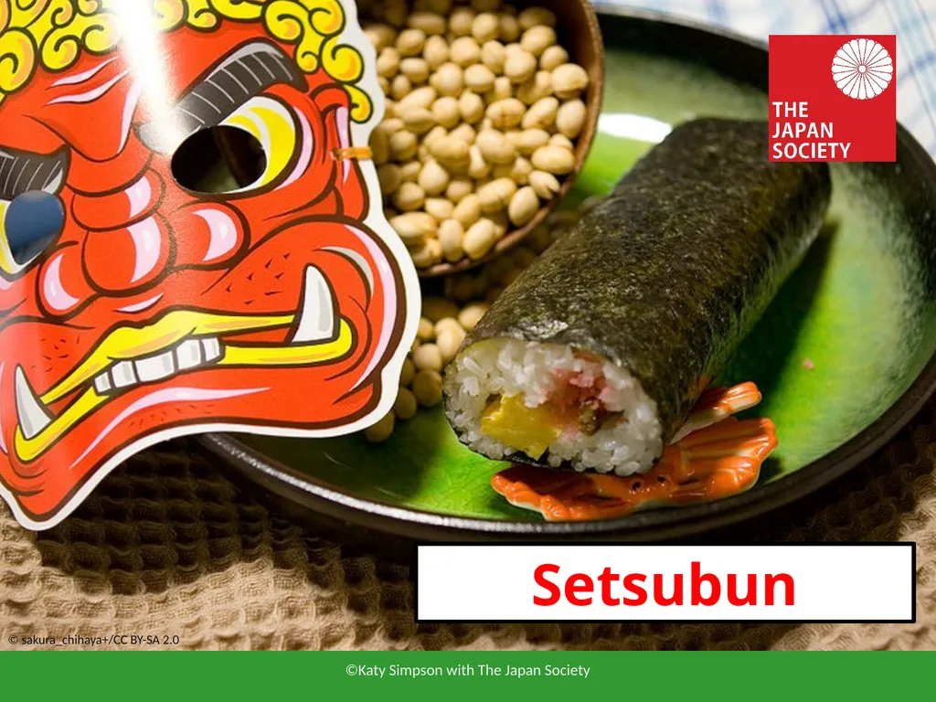 1 ©Katy Simpson with The Japan Society Setsubun © - slide 1 of 8