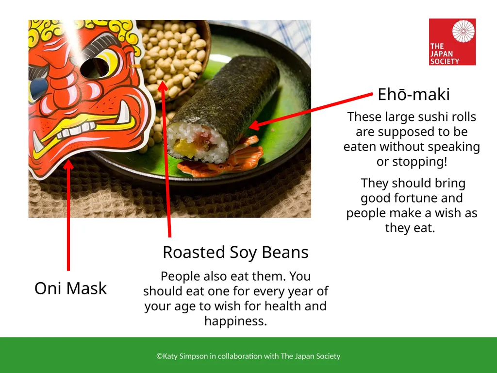 1 ©Katy Simpson with The Japan Society Setsubun © - slide 5 of 8