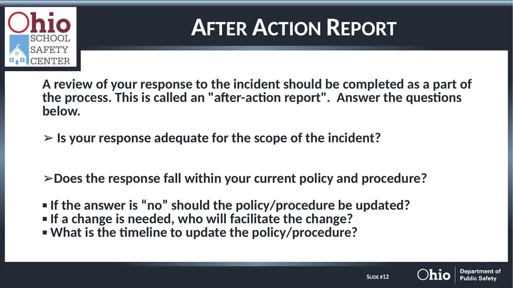 Long Term Power Outage Tabletop Exercise Long Term - slide 12 of 16