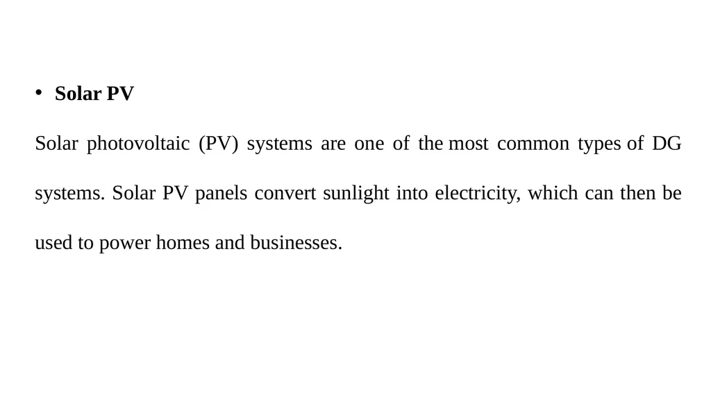 UNIT-IV UNIT - IV: NEED FOR DISTRIBUTED GENERATION - slide 14 of 59