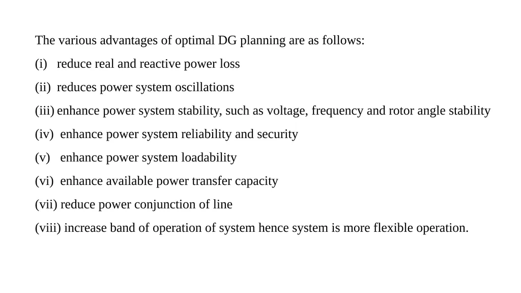 UNIT-IV UNIT - IV: NEED FOR DISTRIBUTED GENERATION - slide 38 of 59
