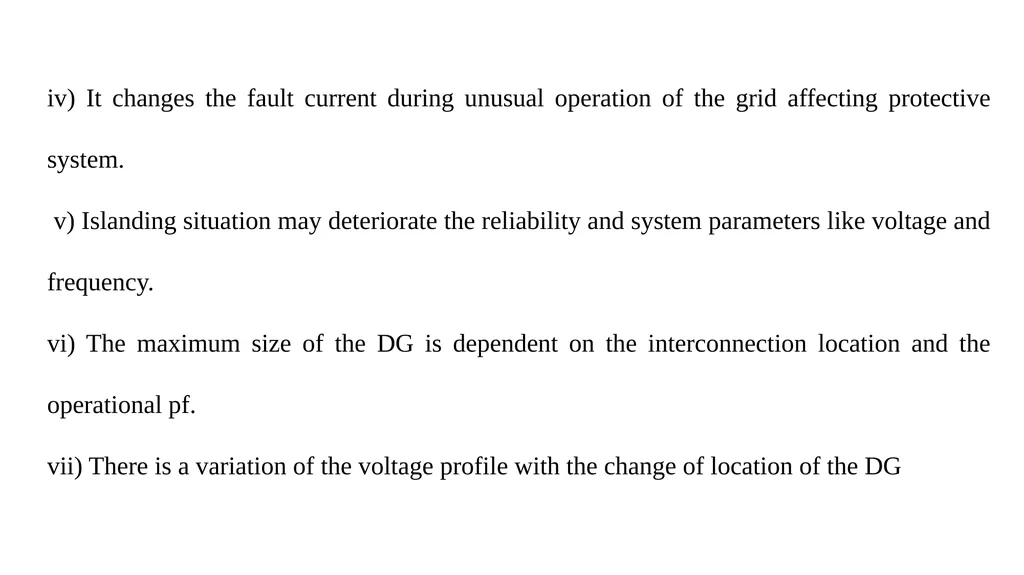 UNIT-IV UNIT - IV: NEED FOR DISTRIBUTED GENERATION - slide 44 of 59