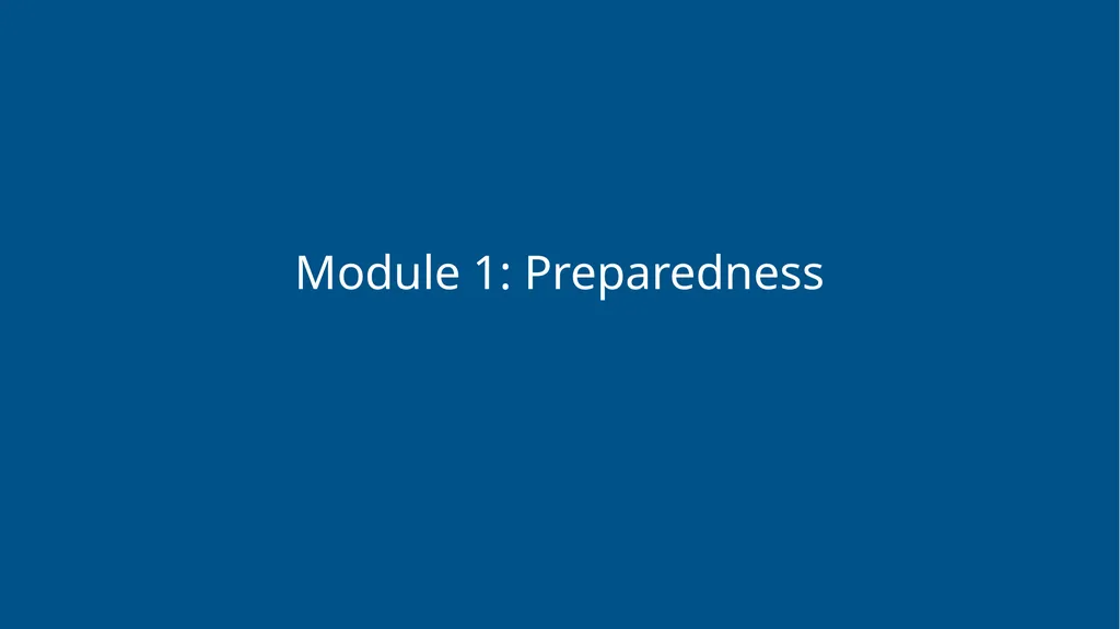 FEMA/EMI Virtual Table Top Exercise (VTTX) - slide 9 of 28