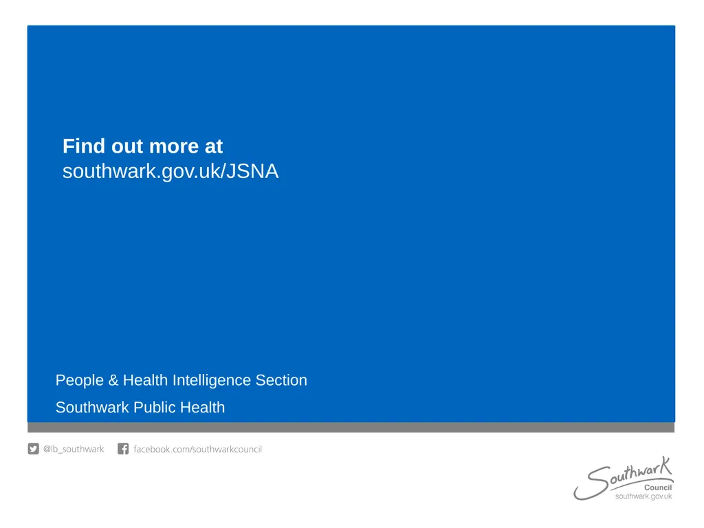Lambeth, Southwark and Lewisham Sexual Health - slide 56 of 56