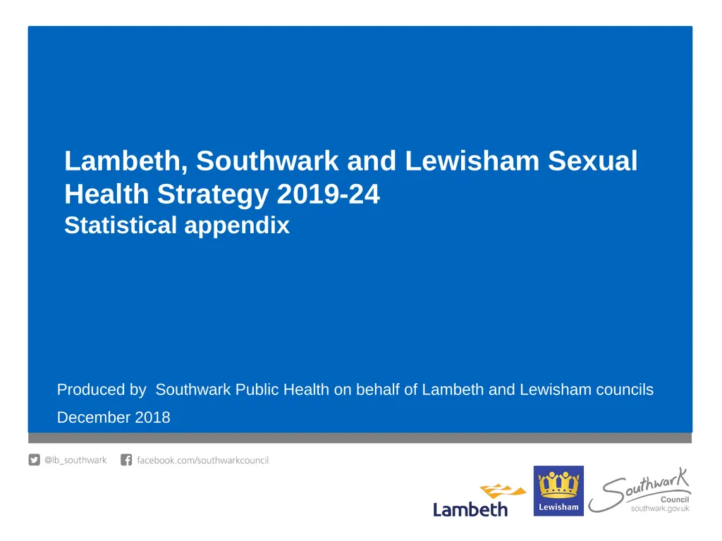 Lambeth, Southwark and Lewisham Sexual Health - slide 1 of 56