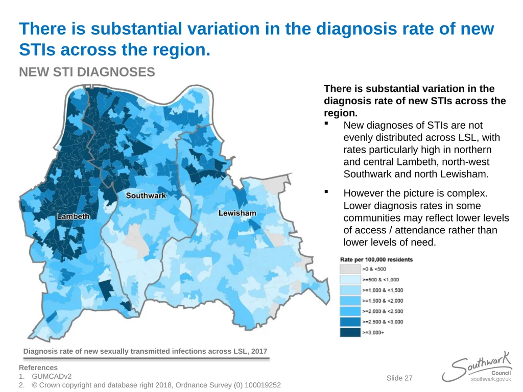 Lambeth, Southwark and Lewisham Sexual Health - slide 27 of 56