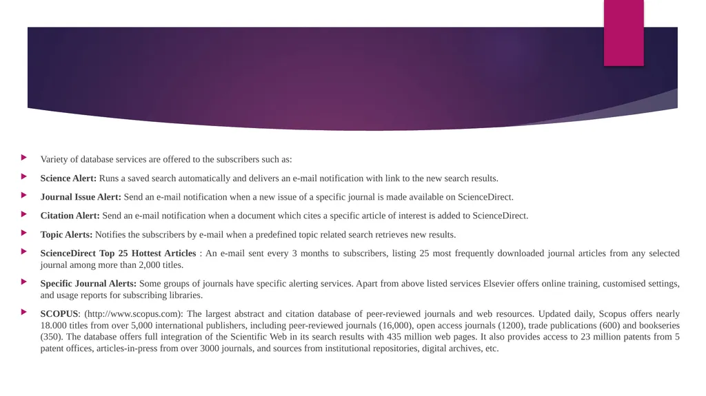 BLISc PAPER- BLIS/2/CT/07 Information Sources and - slide 9 of 21