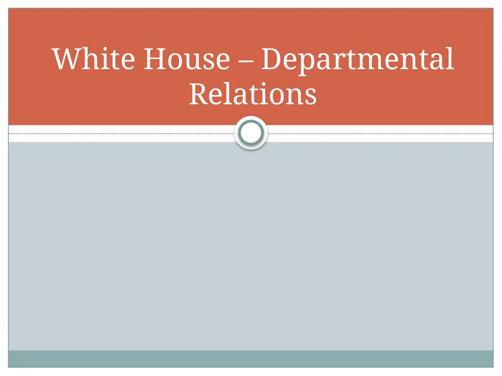The White House Staff: General Observations The - slide 24 of 45