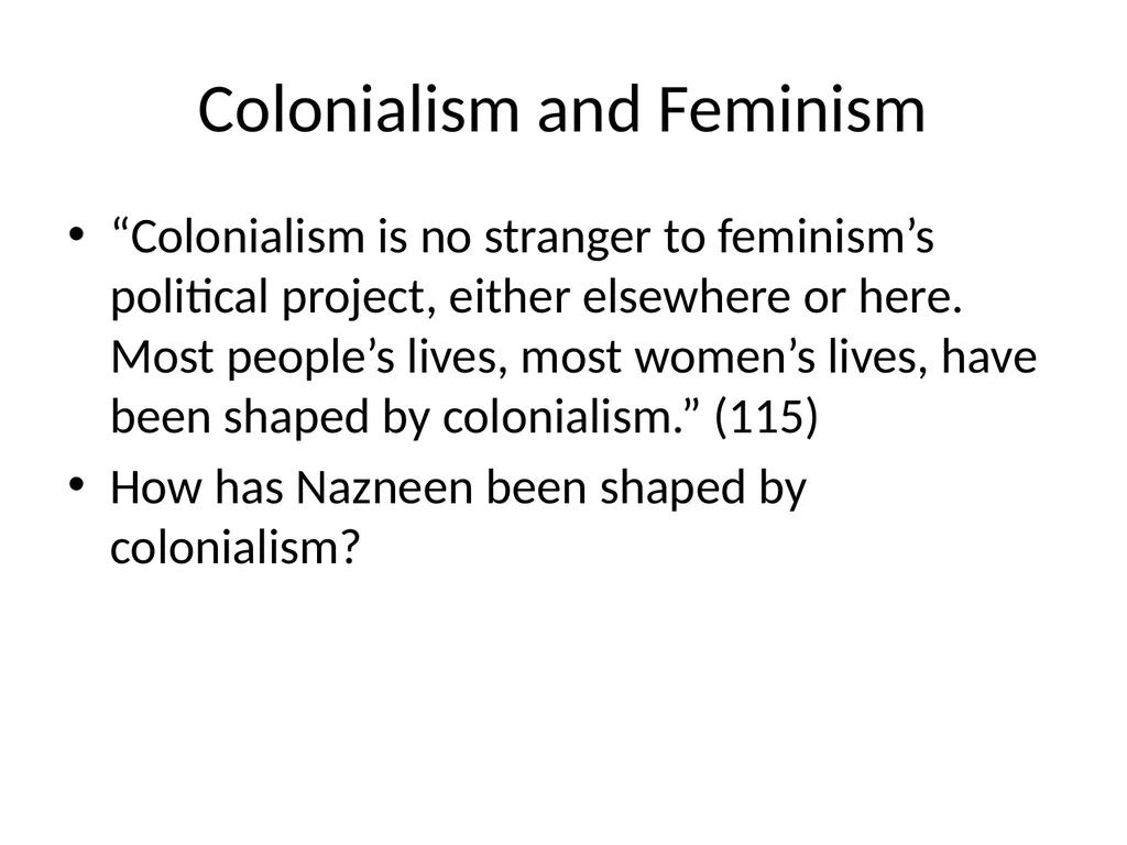 Week 10: Jacqui Alexander, “Whose New World Order? - slide 18 of 19