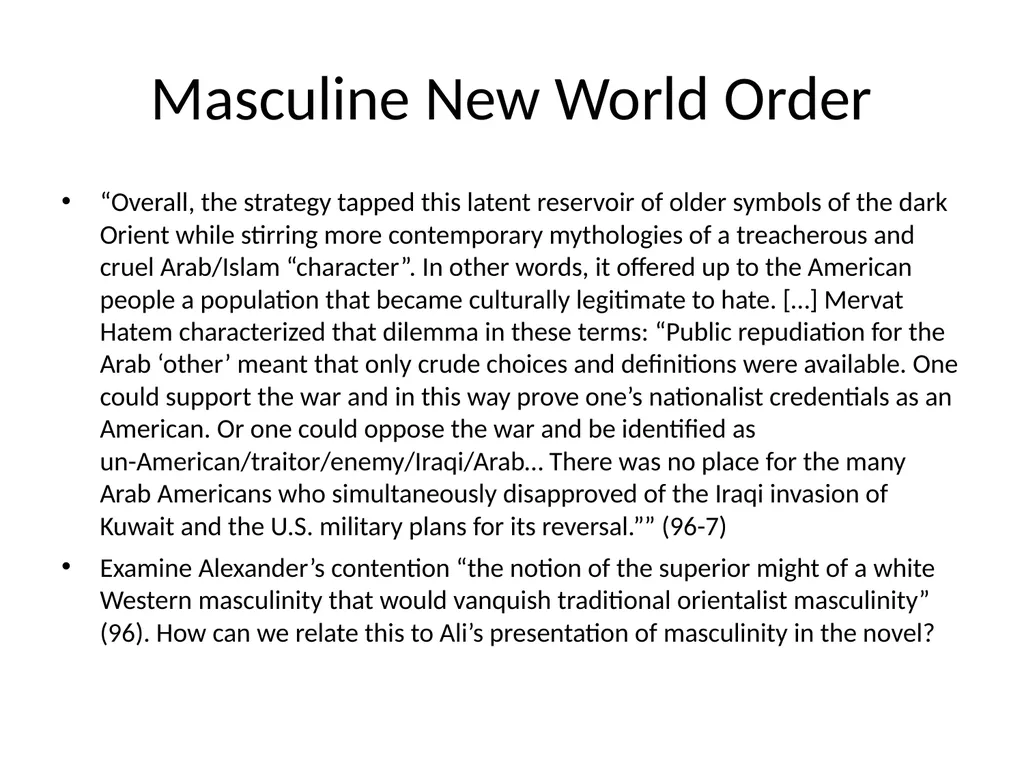 Week 10: Jacqui Alexander, “Whose New World Order? - slide 9 of 19