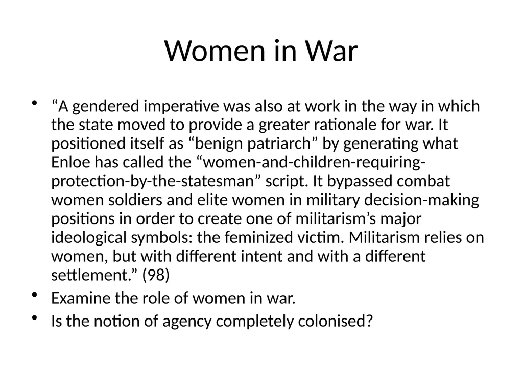 Week 10: Jacqui Alexander, “Whose New World Order? - slide 10 of 19