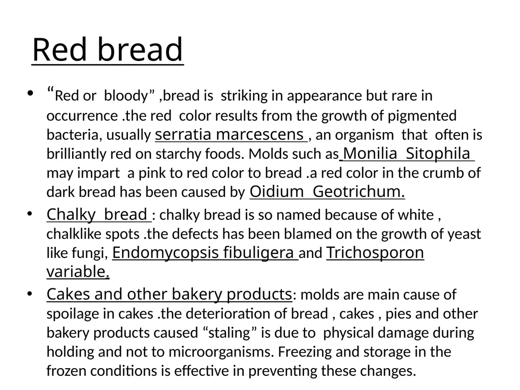 Contamination, preservation and spoilage of - slide 14 of 16