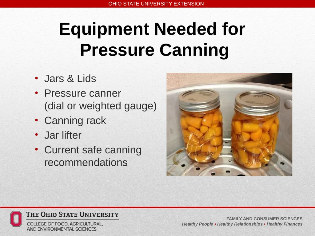 Safe, Simple, Easy to Learn Pressure Canning - slide 15 of 38