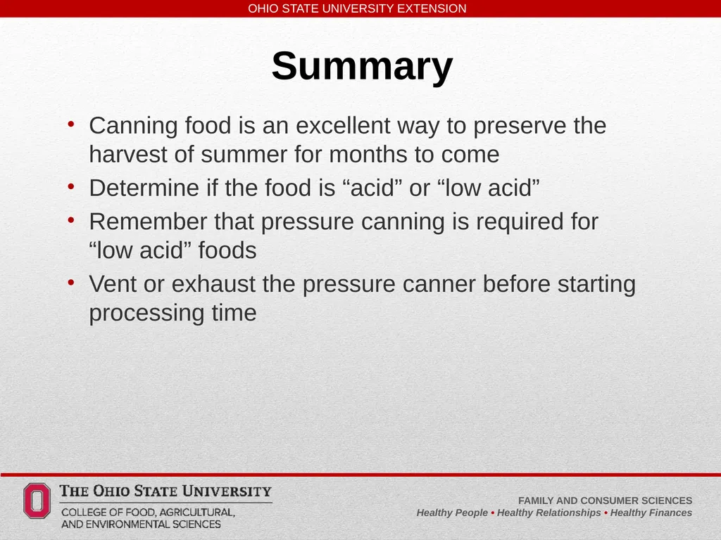 Safe, Simple, Easy to Learn Pressure Canning - slide 34 of 38