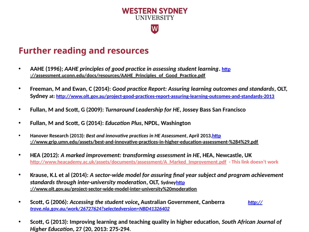 Australian Office for Learning & Teaching National - slide 25 of 25