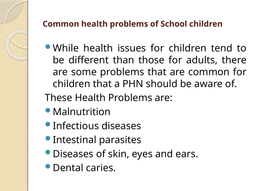 Health Problems of School Children and Youth - slide 18 of 90