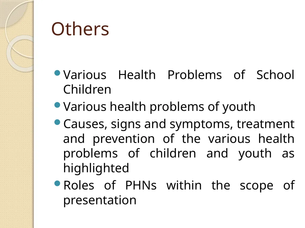 Health Problems of School Children and Youth - slide 5 of 90