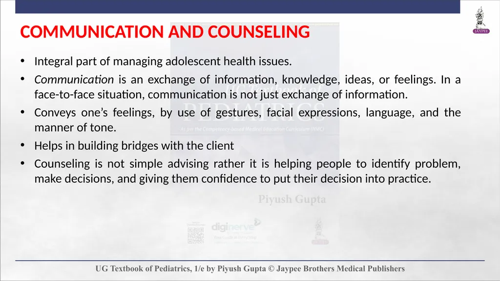 Adolescent Health Chapter 5 Definition and - slide 49 of 60