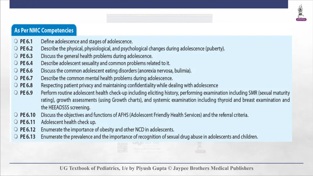 Adolescent Health Chapter 5 Definition and - slide 2 of 60