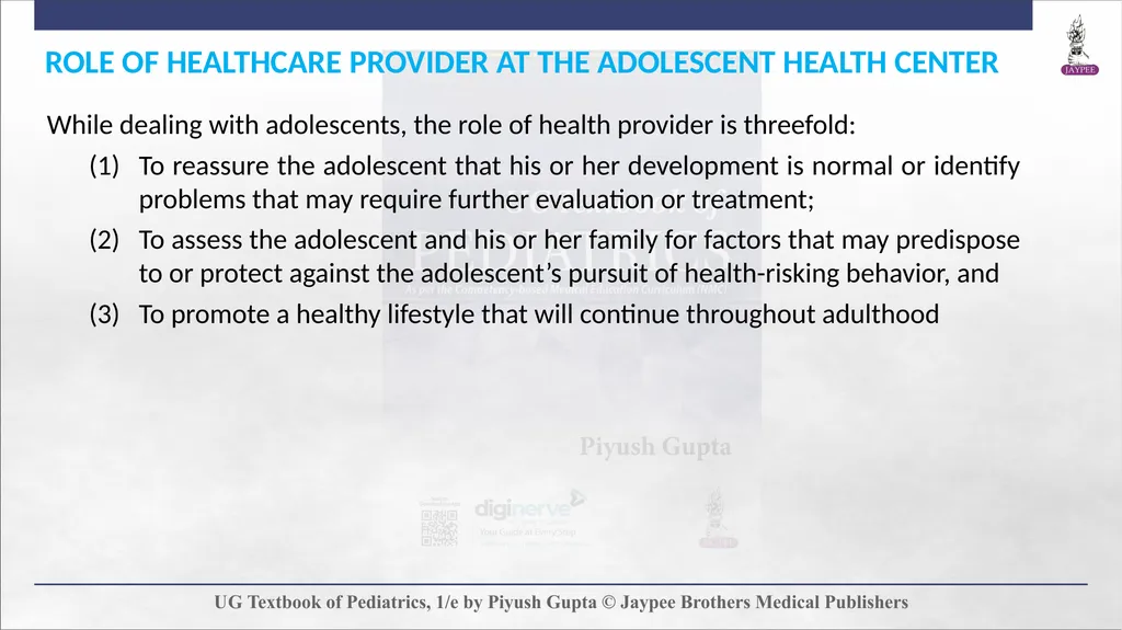 Adolescent Health Chapter 5 Definition and - slide 58 of 60