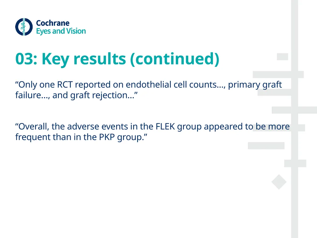 Endothelial keratoplasty versus penetrating - slide 6 of 10