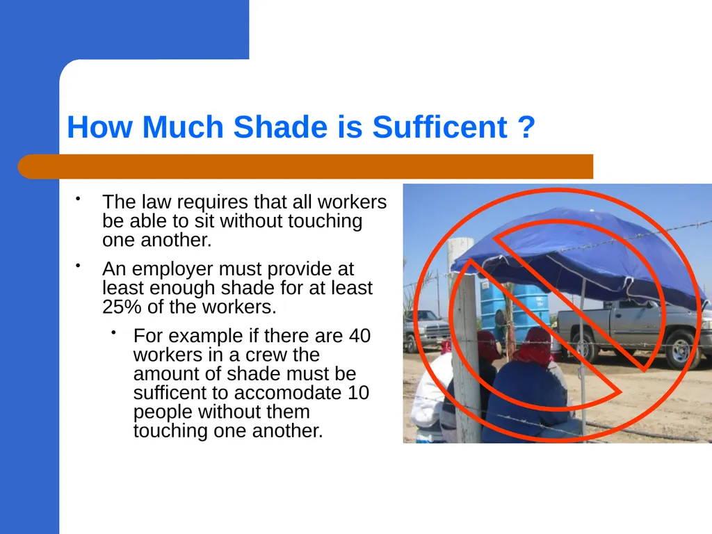 Heat Stress This material was produced under grant - slide 17 of 27