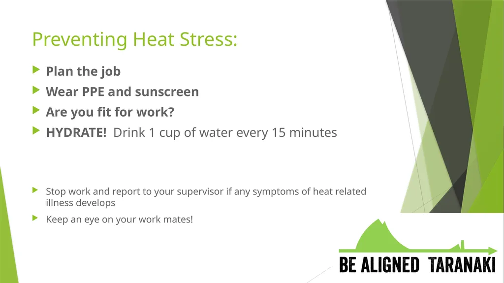 Heat Stress Body Temperature: The human core - slide 6 of 11