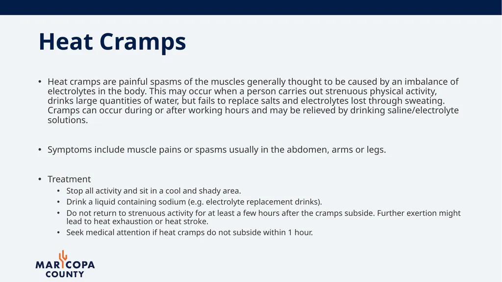 Workplace Heat Illness Prevention Office of - slide 14 of 28