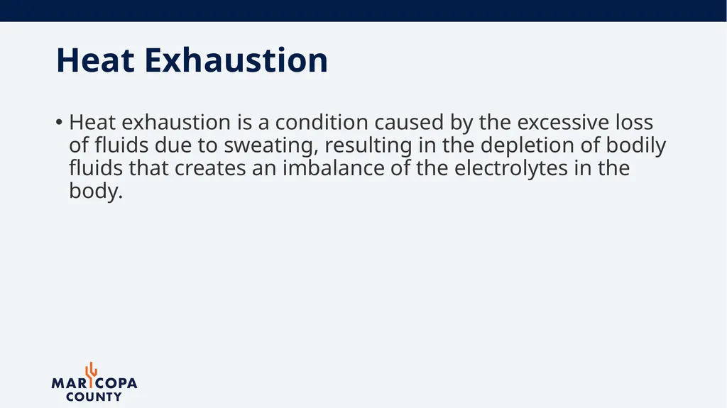 Workplace Heat Illness Prevention Office of - slide 11 of 28