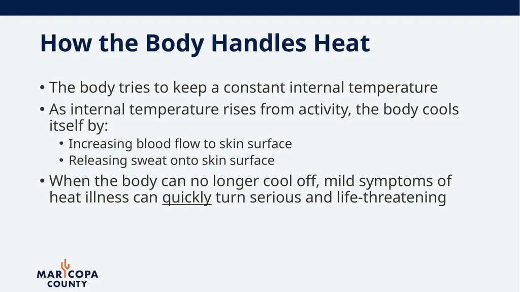 Workplace Heat Illness Prevention Office of - slide 9 of 28