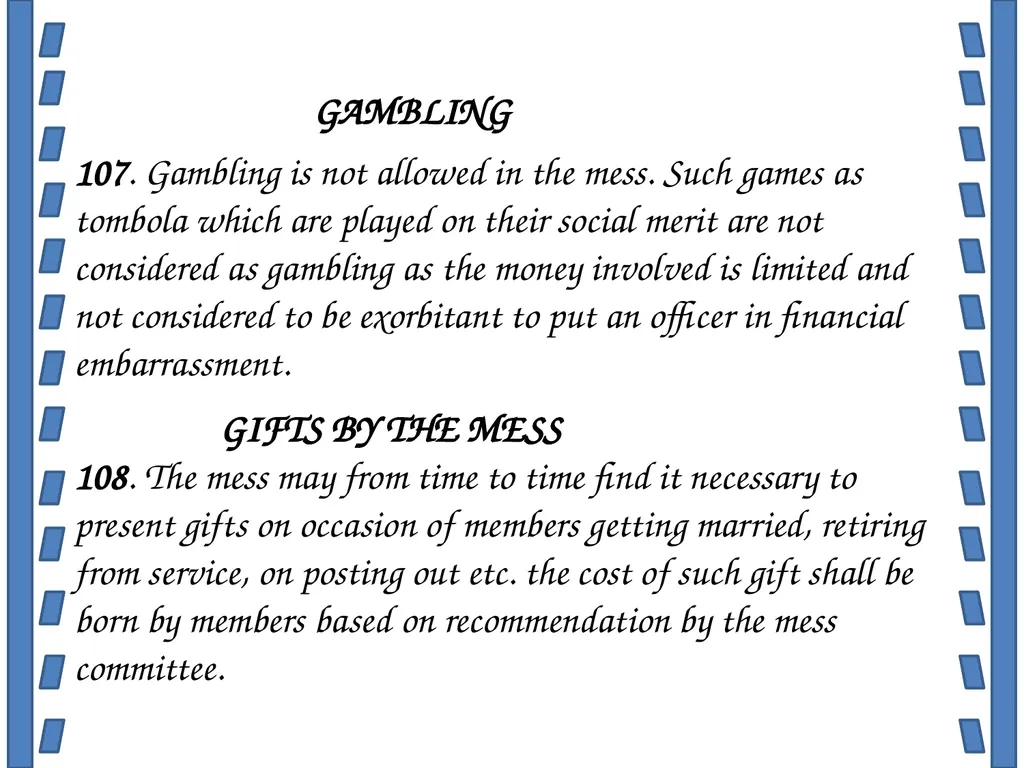 MESS ETHICS INTRODUCTION In any organization - slide 108 of 117