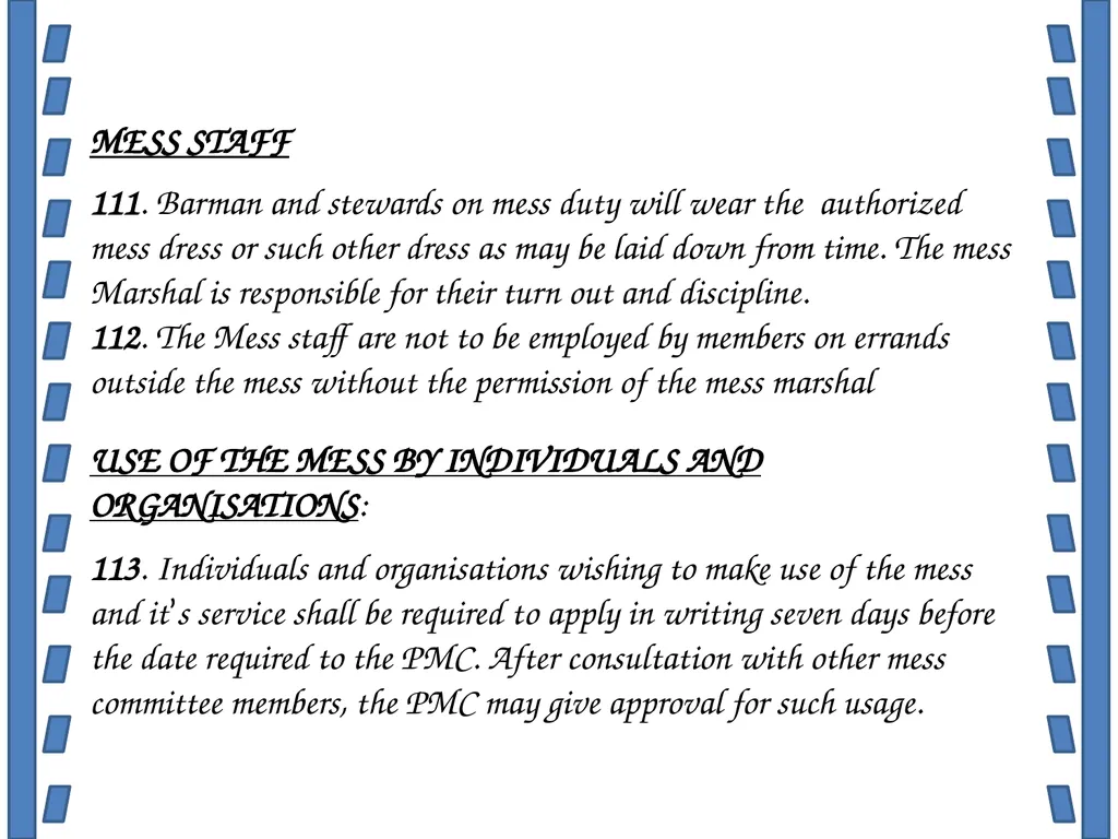 MESS ETHICS INTRODUCTION In any organization - slide 110 of 117