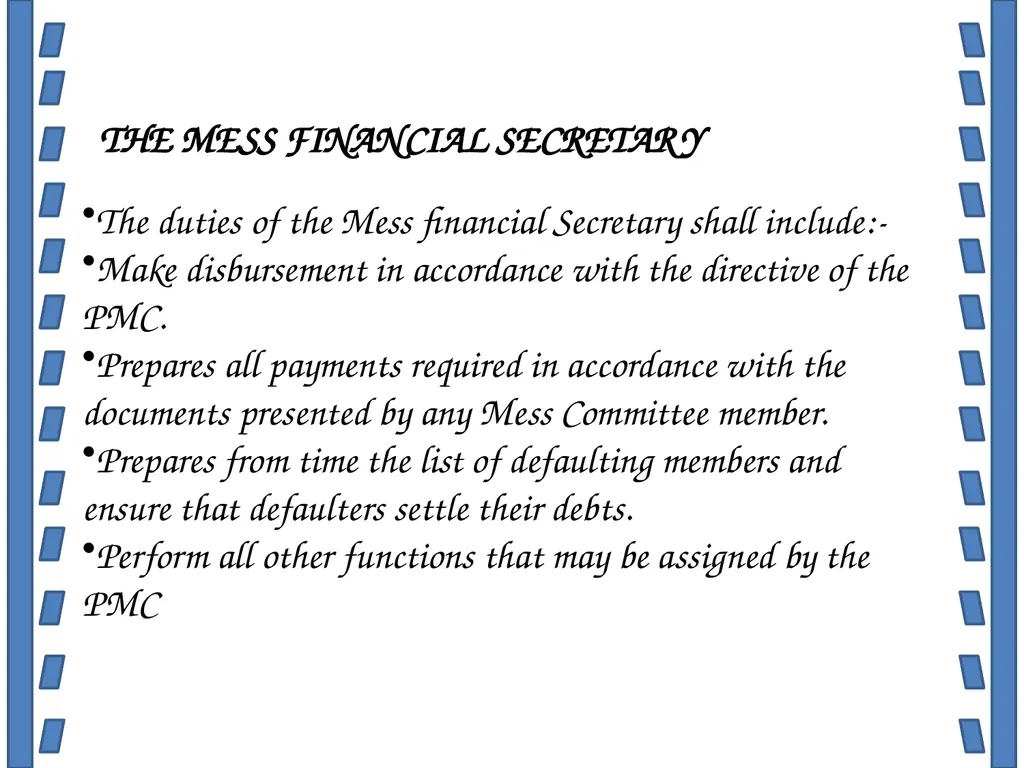 MESS ETHICS INTRODUCTION In any organization - slide 49 of 117